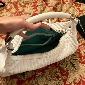 White Quilted Women's Bag